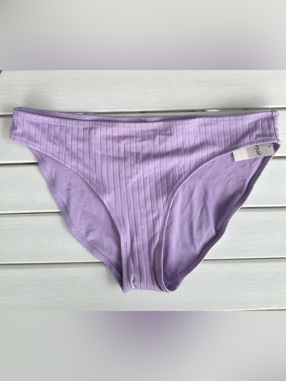 Aerie Ribbed Shine Bikini Bottom New With Tags